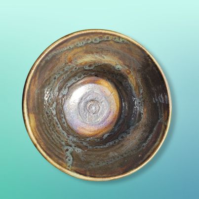 Yellow and Brown Bowl