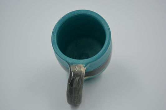 Blue and Brown Mug