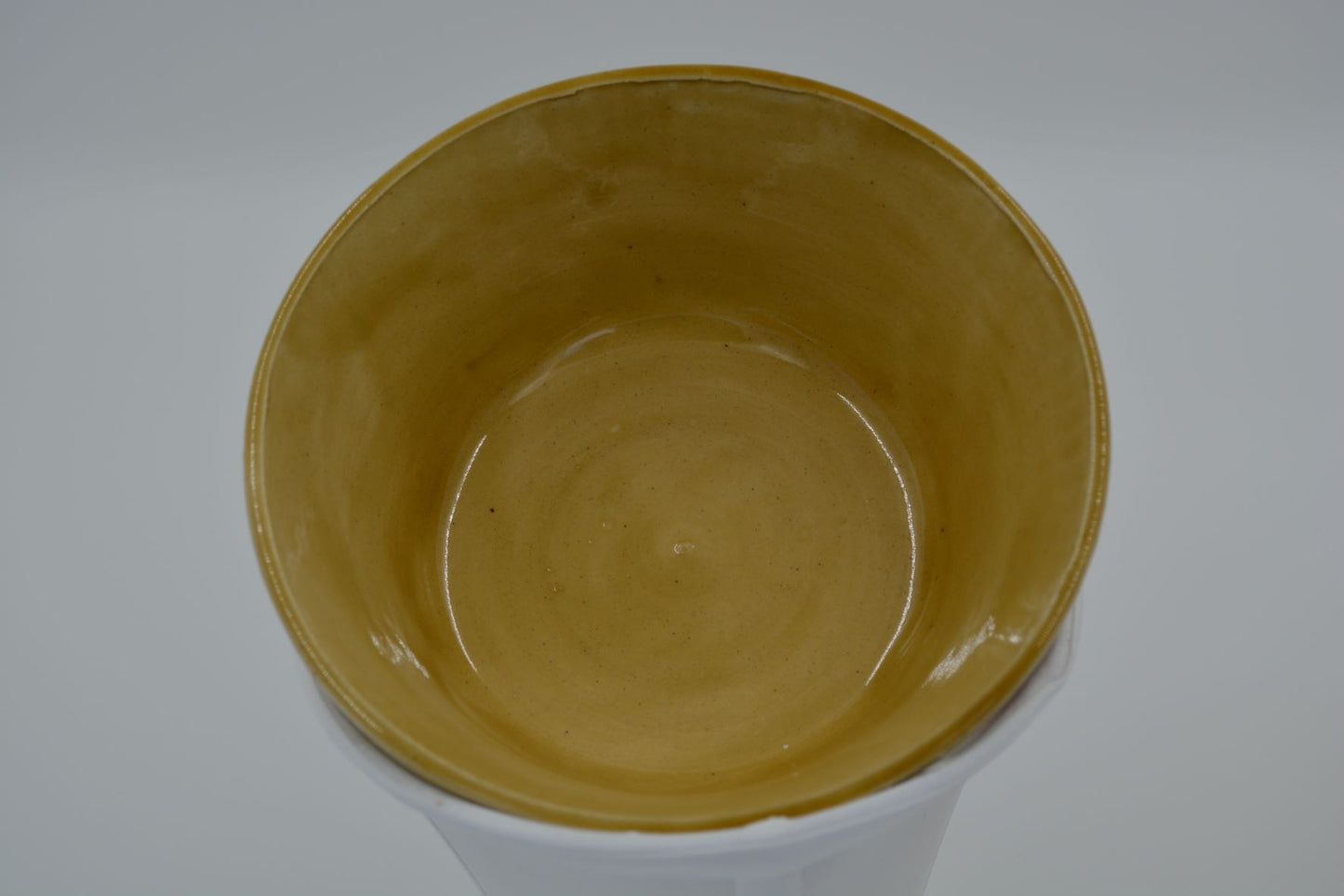 Peach and Yellow Bowl