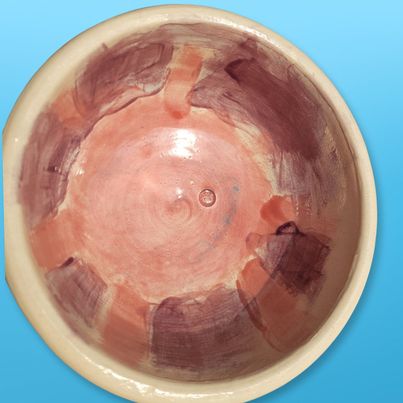 Large Multi Color Bowl