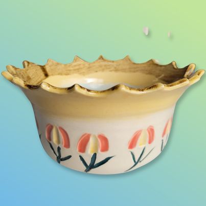 Decorative Carved Bowl