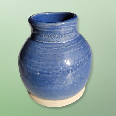 Small Blue Vase